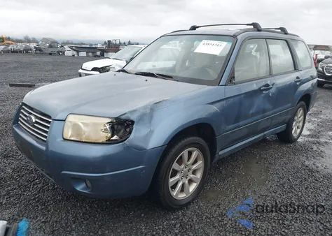2007 Subaru Forester 2.5X from USA, damaged, VIN JF1SG65627G734439